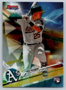 2017 Bowman's Best #58 Ryon Healy Refractor - Picture 1 of 2