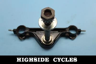 1328 08 Harley-Davidson Road King abrazadera de árbol triple inferior potencia de dirección Foto 1 de 4