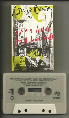 Кори Гловер ЖИВОЙ ЦВЕТ Открытое письмо с LIVE TRK LIMITED Кассета Одна Лента  - Изображение 1 из 2