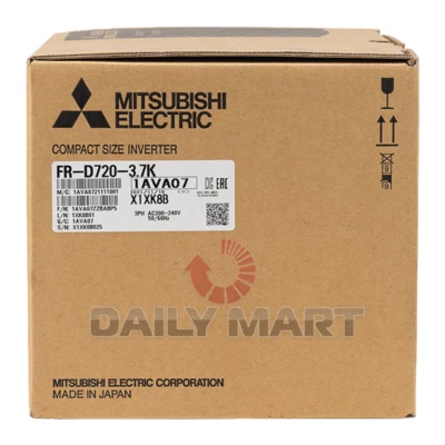 New In Box MITSUBISHI FR-D720-3.7K Frequency Converter - Image 1 of 4