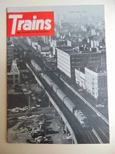 Trains The Magazine Of Railroading June 1963 New York Train Photos - Picture 1 of 1