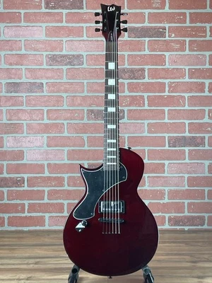 ESP LTD EC-201FT Electric Guitar (Left-Handed) - See thru Black Cherry - Image 1 of 4
