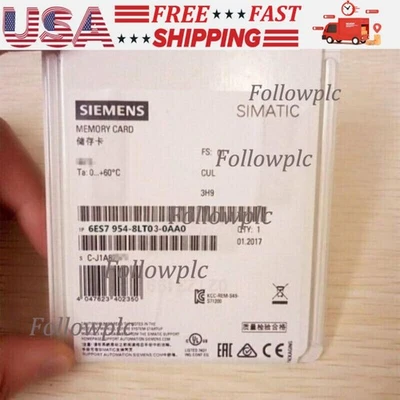 New Siemens 6ES7954-8LT03-0AA0 6ES7 954-8LT03-0AA0 SIMATIC S7 memory cards - Image 1 of 4