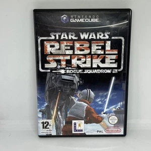 Star Wars Rebel Strike Rogue Squadron 3 Nintendo Gamecube completo di manuale - Foto 1 di 4