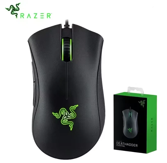 Razer-Souris de jeu filaire DeathAdder Essential, capteur optique 6400 ug - Photo 1/1