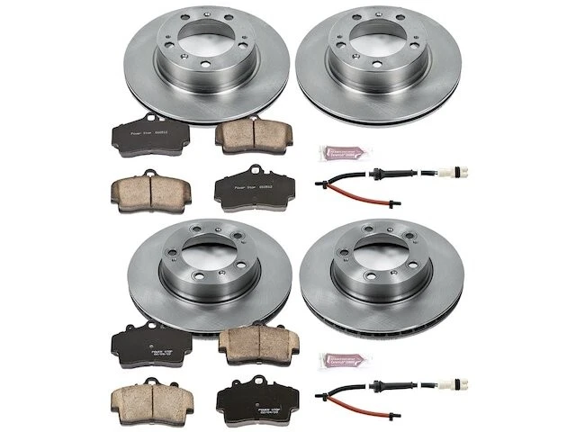 Kit de pastillas de freno y rotor delanteras y traseras para 97-04 Porsche Boxster 2,7 L H6 DG67C6 Foto 1 de 1