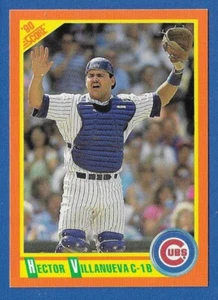 HECTOR VILLANUEVA CHICAGO CUBS #98T - SCORE TRADED NM-MT 1990 - Picture 1 of 2
