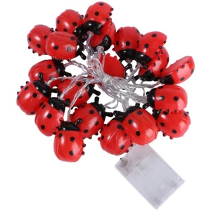 Garden Lights Decorative Ladybug Night Patio LED Decorate Insect - Picture 1 of 12