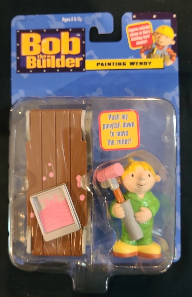 Bob The Builder - Pintura Wendy con escaleras y plataforma de pintura a presión NUEVO Foto 1 de 2