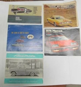 Folletos de colección de Chevrolet (9) - Imagen 1 de 2