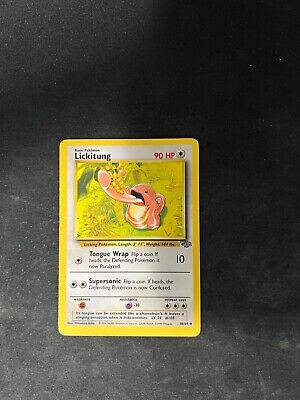 LICKITUNG - Jungle Set - 38/64 - Uncommon Pokemon Card - Unlimited  - LP- HP