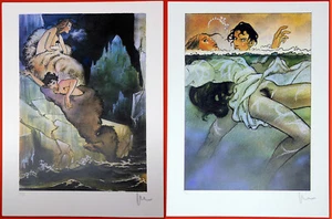 MANARA DRUCKE SIGNIERT AUS PORTFOLIO 2000 P.A. - Bild 1 von 3