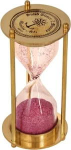 1x Sand Timer Hourglass Board Games Tea Cooking 30 seconds Glass 1/2/3/5/10 min. - Picture 1 of 7