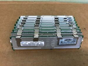 Lot of 10X1GB Kit 4x1GB 2Rx8 PC2-5300F DDR2 667MHz FB DIMM ECC Server Memory RAM