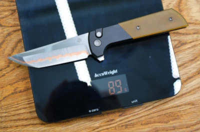 Cuchillo Plegable North Mountain Blade 3.5" Hoja Cobre/Acero PEI/Mango de Aluminio Foto 1 de 4