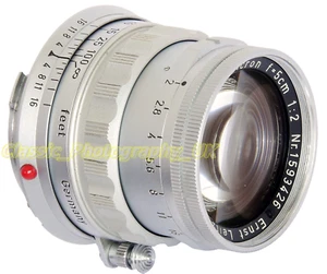 RIGID Summicron-M f=5cm 1:2 PRIME Lens for Leica M Made by Leitz WETZLAR in 1958 - Picture 1 of 9