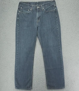 Levi's 514 Jeans 34x31 Dunkelblau Denim 100% Baumwolle Gerades Bein Red Tab Original - Bild 1 von 13