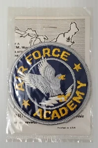 Vintage Trailblazer Embleme United States Air Force Academy Round 3" Patch - NEU - Bild 1 von 3
