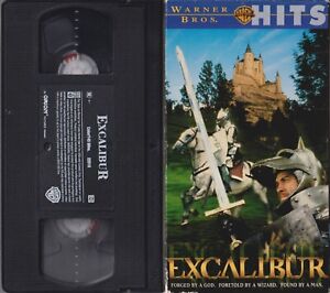 Excalibur (VHS, 1997) Nigel Terry, Helen Mirren, Nicholas Clay,