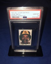 1981 Ozzie Smith PSA 10 GEM MINT Rarest All-Star Game Program Inserts Padre Card