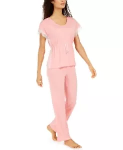Charter Club Lace-Trim Pajama Set, Size Large - Picture 1 of 1