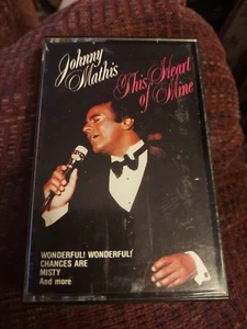Johnny Mathis "This Heart Of Mine" Cassette Tape - Picture 1 of 3