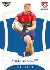 2023 Newcastle Knights NRL TLA Elite Card - Lachlan Miller - Bild 1 von 3