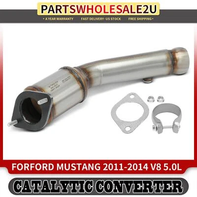 Nuevo convertidor catalítico lado derecho para Ford Mustang 2011-2014 5,0 L compatible con EPA Foto 1 de 4