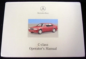 2000 MERCEDES C-CLASS HARDCOVER OWNER MANUAL KIT - Picture 1 of 1