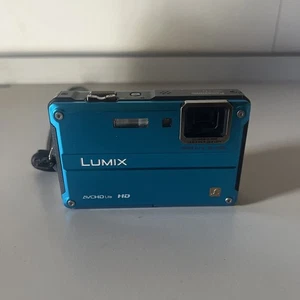 Panasonic Lumix DMC-FT2 Blue 14MP Shock & Waterproof (NO battery) - Picture 1 of 9