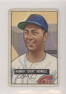 1951 Bowman Dixie Howell Homer 'Dixie' Howell #252 Rookie RC - Picture 1 of 4