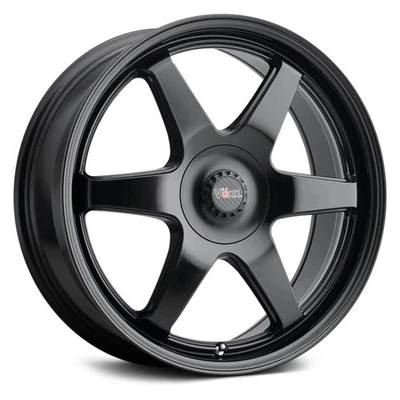 Voxx RIVA Wheel 18x8 (20, 5x120.65, 74.1) Black Single Rim - Изображение 1 из 3