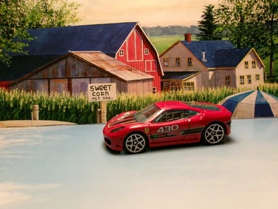 Ferrari F430 Challenge 2009 Hot Wheels Mystery Cars Series rojo Foto 1 de 2