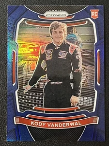 2021 Panini Prizm #41 Kody Vanderwal Rookie Blue Prizm Jimmy Means Racing - Bild 1 von 2
