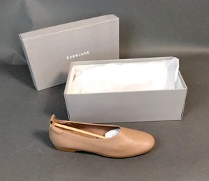 Everlane The Day Glove Shoes Women's UK 2.5 Leather Ballet Flats - New DD/JE - Picture 1 of 10