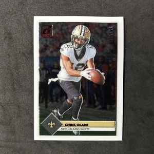 Chris Olave #/100 2023 Donruss Clearly White Border No. 2 Saints NFL - Picture 1 of 7