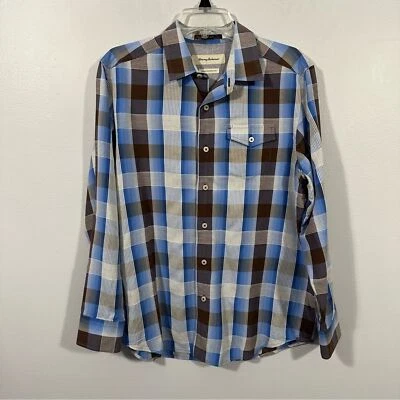 Tommy Bahama Island Calce Moderno Informal Seda Abotonada Mediana Foto 1 de 4