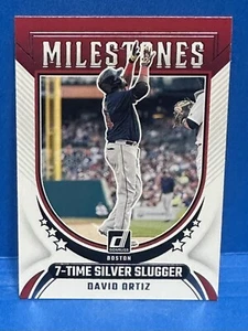 2024 Donruss Milestones David Ortiz - Boston Red Sox Big Papi #20 - Picture 1 of 2