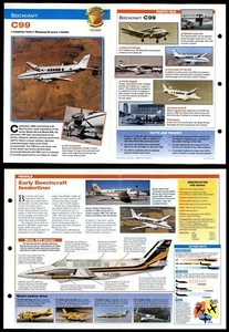 C99 #59 Airliners Aircraft Of The World Fold-Out Card - Picture 1 of 1