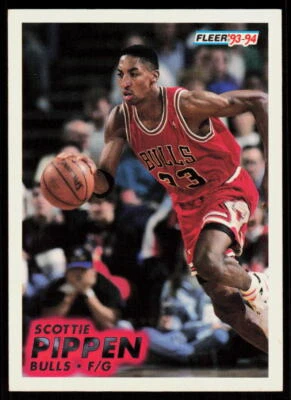1993 Fleer Scottie Pippen #32  Basketball  Chicago Bulls - Image 1 of 2
