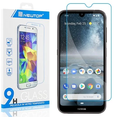 2 x Pellicola Vetro Temperato Glass Film per Nokia 4.2 Trasparente - Immagine 1 di 4