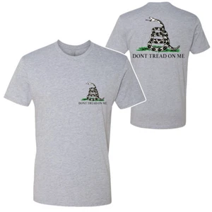 Camiseta Dont Tread on Me F&B Unisex 2ª Enmienda Patriótica Serpiente ProGun Gadsden - Imagen 1 de 18