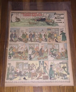 Peck's Bad Boy.  November 14 1906. Genuine Portland Oregonian Sunday page. - Picture 1 of 2