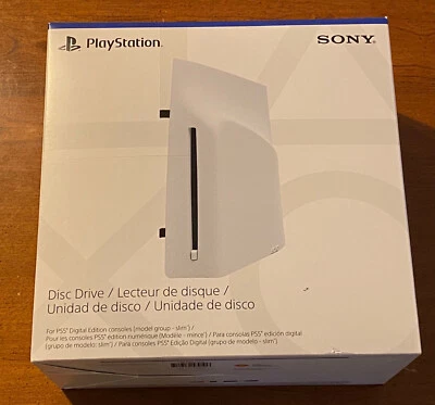 Disc Drive for Sony Playstation 5 PS5 Digital Edition Consoles Brand New Sealed - Image 1 of 4