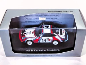 Porsche 911 SC (secondo posto) Rally Safari 1978 #14 Vic Preston -1:43 Minichamps - Foto 1 di 6