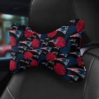 New England Patriots Fans Car Pillow Set of 2 Neck Pillow Headrest Travel Pillow