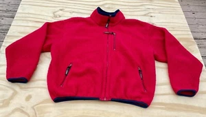 Vintage LL Bean Men's Fleece Jacket Full Zip Size XL Sweater Coat Long Sleeve - Imagen 1 de 9