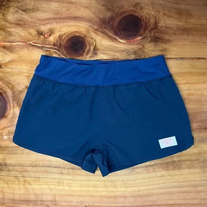 Pantalones Cortos de Correr Territory Run Co Para Mujer Grandes Azul Forrados Azul Marino Atléticos D3-2 - Imagen 1 de 5