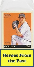 2009 Upper Deck Goudey Mini Black Back #16 Jeremy Guthrie #1/21 055-L