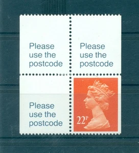 QUEEN ELIZABETH II VEREINIGTES KÖNIGREICH 1990 20P Dr + Etiketten - Bild 1 von 1